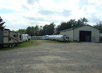 RVs on the lot at Lake Country RV